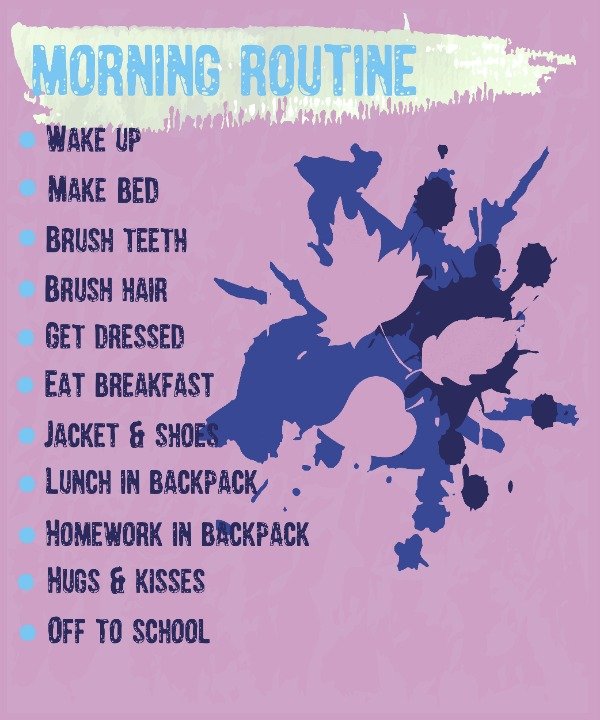avoid the morning rush with a morning routine