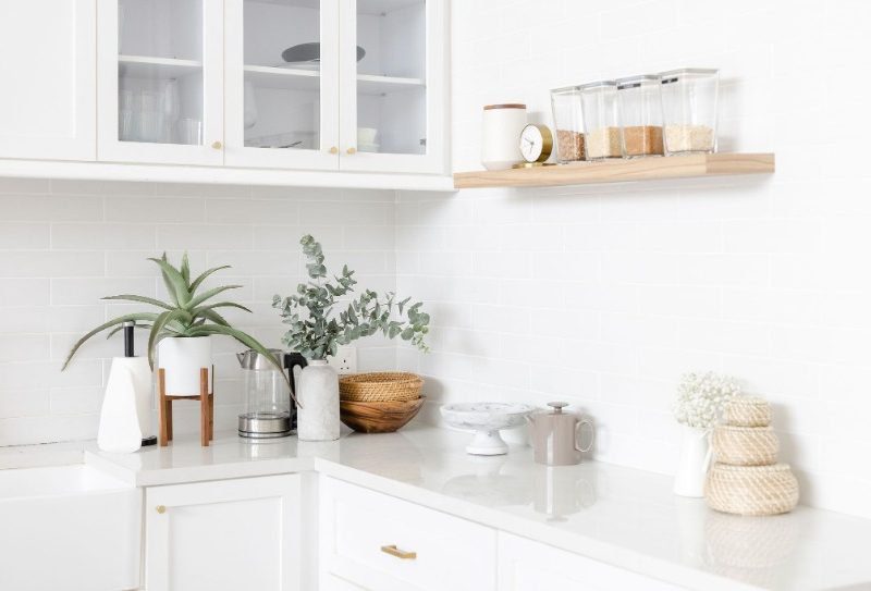 organised kitchen