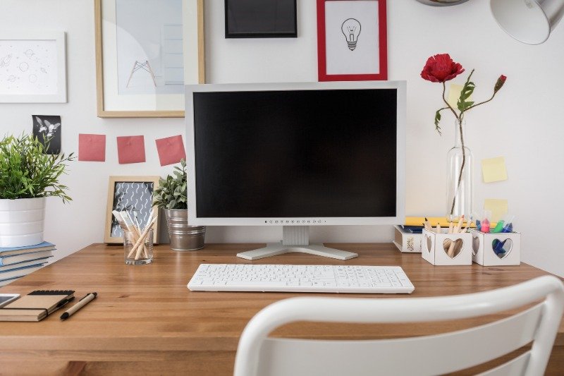 organised desk