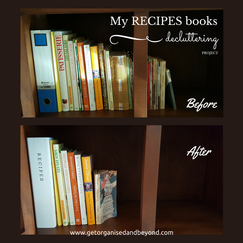 Cookbooks organisation 
