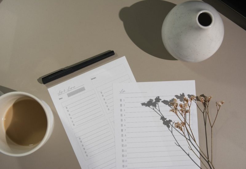 Lists keep me organised