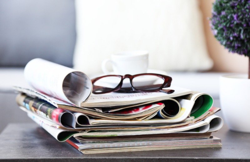 Easy things to declutter: excess paper