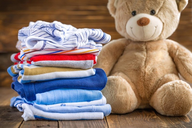 Easy things to declutter: kids' outgrown clothes and toys