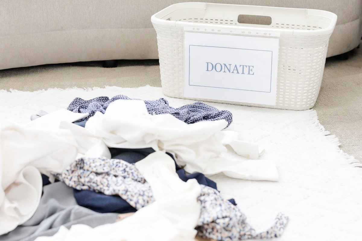 Letting go of clothing items